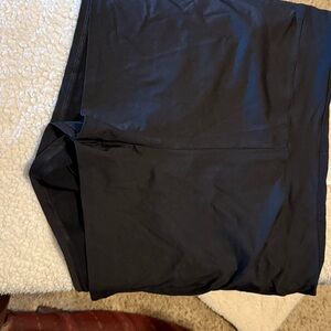 Lands' End Black One Piece Swim short